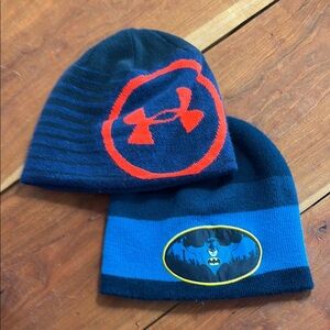 Under Armour and Marvel Batman Youth winter hat bundle